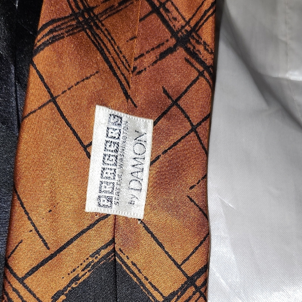 Damo Purple and Black Tie Collection Accessories - Picture 3 of 5